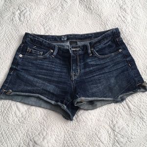 Mossimo Dark Blue Cut off Shorts